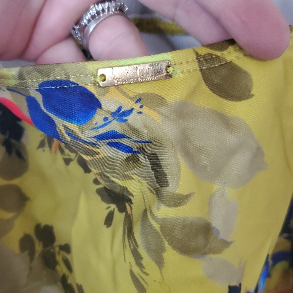 NWOT Nicole Miller Floral One-Piece Swimsuit Size Large - Picture 8 of 12